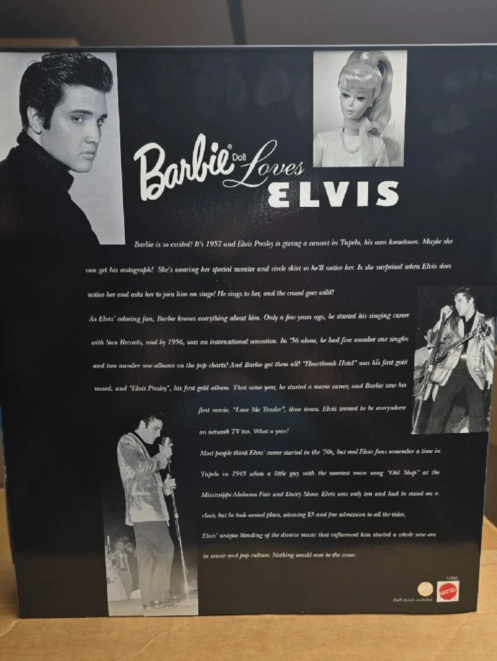 Elvis Live On Stage Barbie & Elvis Collector Edition Doll Set -Vintage 1996